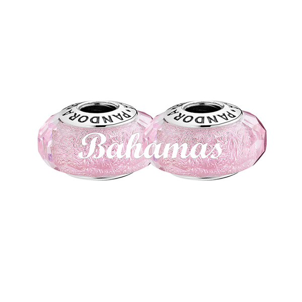 Pink Shimmer Murano Bahamas