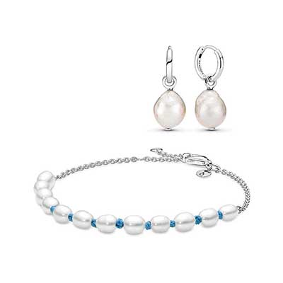 A Pearl Lot of Fun Bracelet and Earring Set