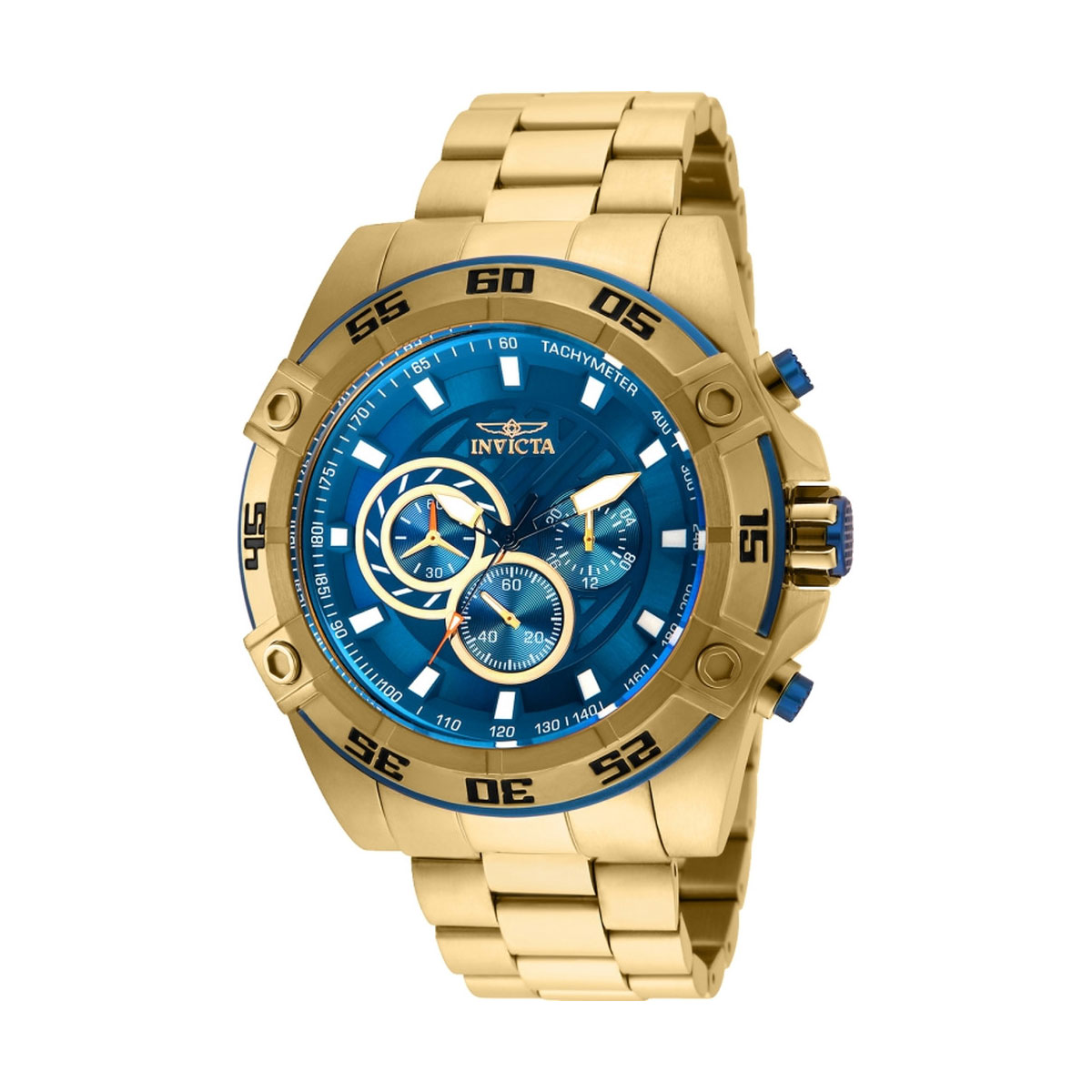 Invicta Men's 25536 Speedway Quartz Chronograph Blue Dial Watch