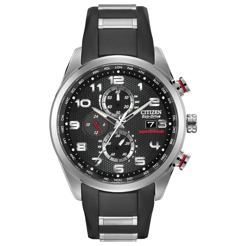 Citizen Men's Eco-Drive Limited Edition Radio-Controlled Chrono World Timer