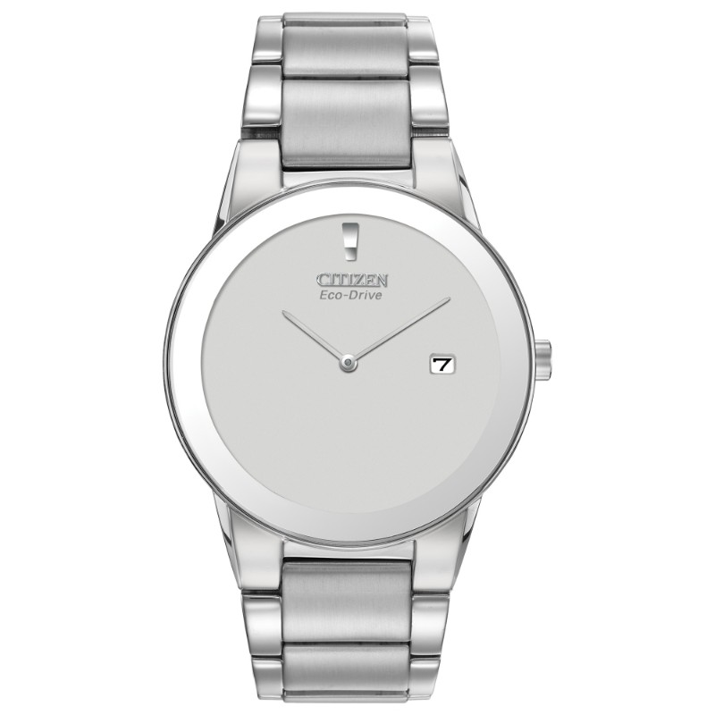 Citizen Men's Eco-Drive Axiom White Dial Stainless Steel