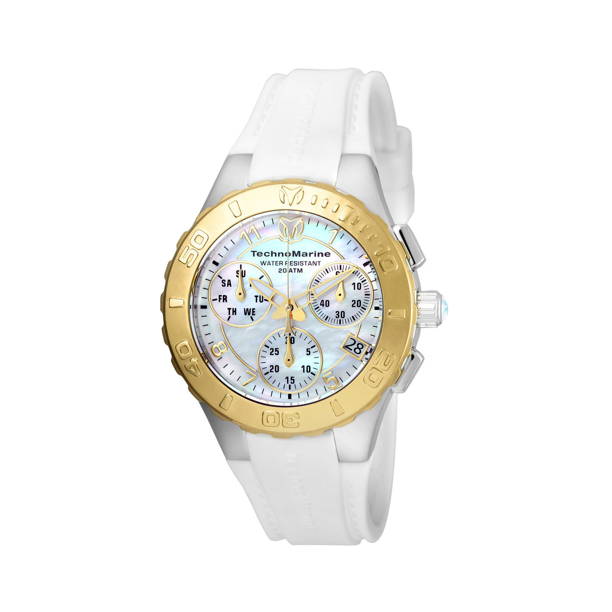 Technomarine Ladies TM-115089 Cruise Medusa Quartz White Dial Watch