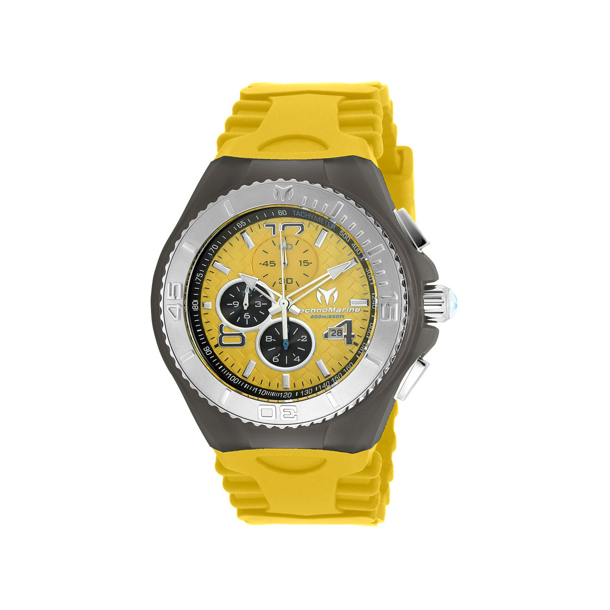 Technomarine Men's TM-115112 Cruise JellyFish Quartz Yellow Dial Watch