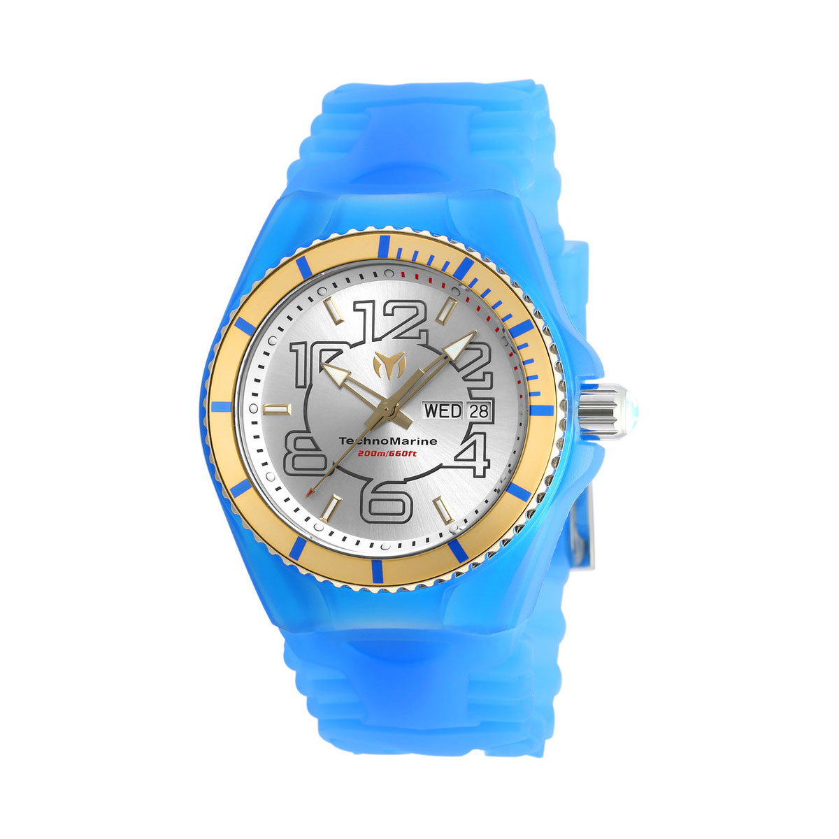 Technomarine Men's TM-115143 Cruise JellyFish Quartz Silver Dial Watch