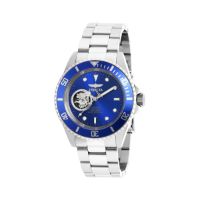 Invicta Men's 20434 Pro Diver Automatic 3 Hand Blue Dial Watch