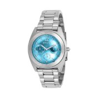 Invicta Women's 23748 Angel Quartz Chronograph Light Blue Dial Watch