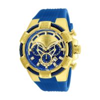 Invicta Men's 24698 Bolt Quartz Multifunction Blue, Gold Dial Watch