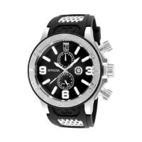Invicta Men's 25186 Jason Taylor Quartz Multifunction Black Dial Watch