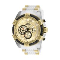 Invicta Men's 25528 Bolt Quartz Chronograph Gold Dial Watch