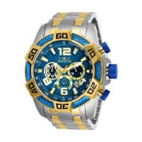 Invicta Men's 25855 Pro Diver Quartz Chronograph Blue Dial Watch