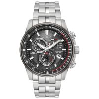 Citizen Men's Eco-Drive Perpetual Chrono A-T Stainless Steel