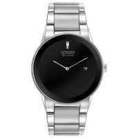 Citizen Men's Eco-Drive Axiom Black Dial Stainless Steel