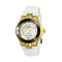 TechnoMarine Ladies TM-115398 Cruise Ceramic Quartz 3 Hand White Dial Watch