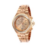 Technomarine Ladies TM-416032 Eva Longoria Quartz Rose Gold Dial Watch