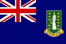 British Virgin Islands country flag